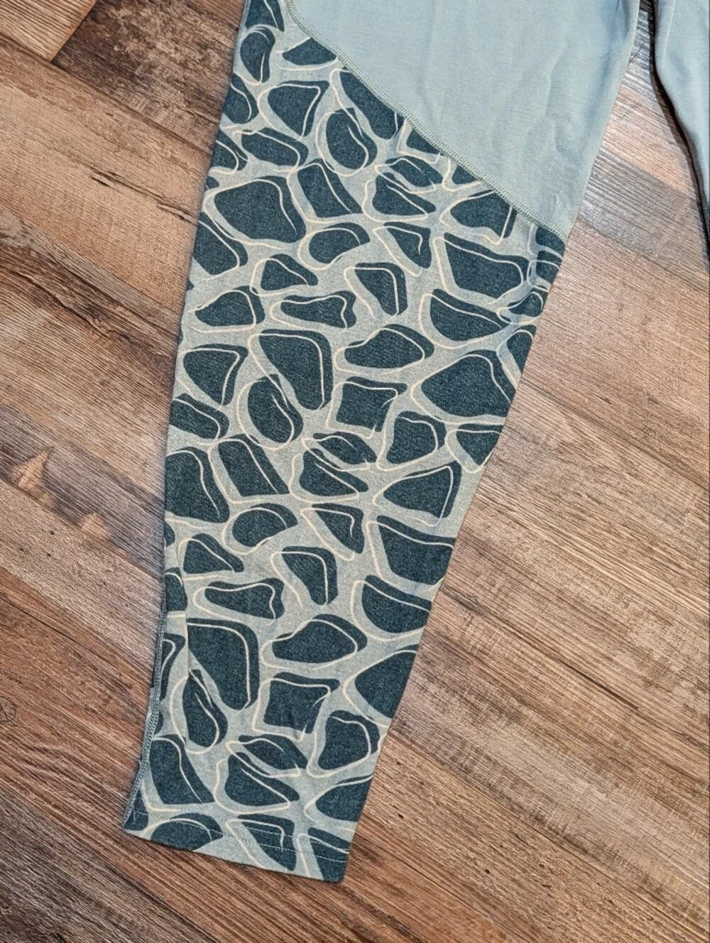 WildRye x SheJumps Jane 7/8 Crop Merino Wool Leggings Base Layer Sz 14